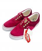 VANS×ジョジョの奇妙な冒険ヴァンズ×ジョジョノキミョウナボウケン）の古着「ローカットスニーカー」｜ラズベリー