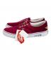 VANS (ヴァンズ) ジョジョの奇妙な冒険 (ジョジョノキミョウナボウケン) ローカットスニーカー ラズベリー サイズ:SIZE 27.5cm：18000円
