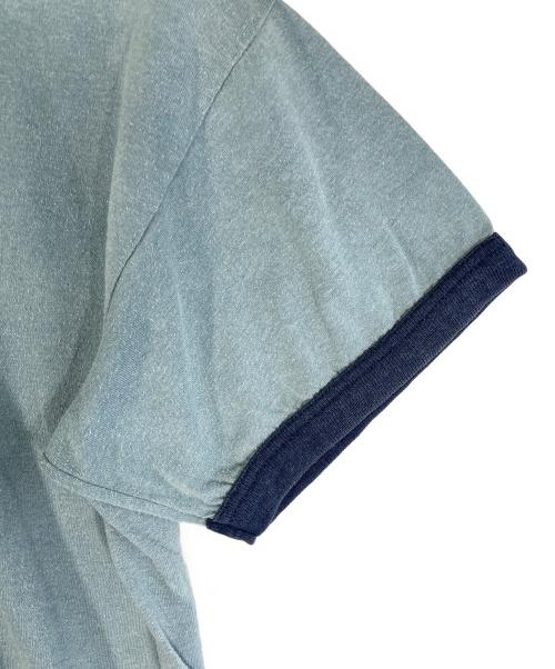velva sheen（ベルバシーン）velva sheen (ベルバシーン) 半袖カットソー スカイブルー サイズ:Lの古着・服飾アイテム