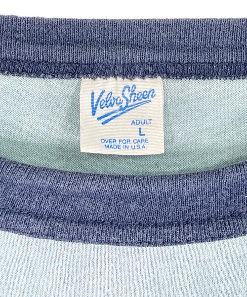 velva sheen（ベルバシーン）velva sheen (ベルバシーン) 半袖カットソー スカイブルー サイズ:Lの古着・服飾アイテム
