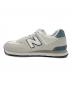 NEW BALANCE (ニューバランス) スニーカー ホワイト×ブルー サイズ:29㎝：8000円