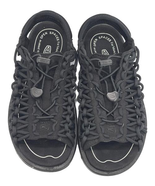 KEEN（キーン）KEEN (キーン) サンダル/UNEEK II OT/ユニーク ツー オーティー ブラック サイズ:SIZE 24cmの古着・服飾アイテム