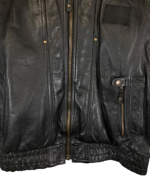 KADOYA（カドヤ）KADOYA (カドヤ) レザージャケット ブラック サイズ:SIZE 3Lの古着・服飾アイテム