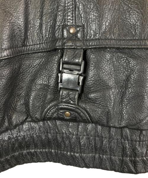 KADOYA（カドヤ）KADOYA (カドヤ) レザージャケット ブラック サイズ:SIZE 3Lの古着・服飾アイテム
