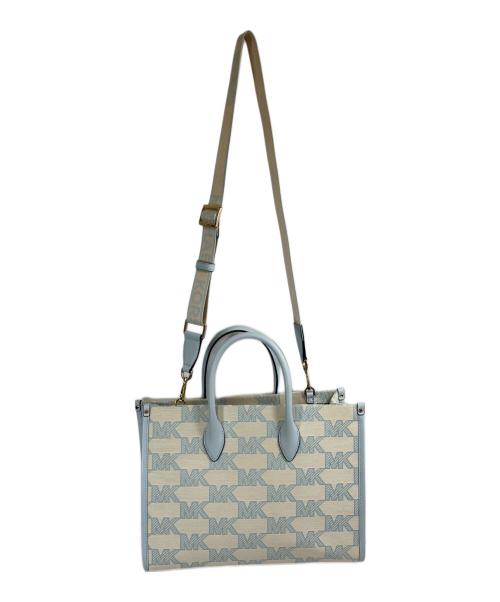 MICHAEL KORS（マイケルコース）MICHAEL KORS (マイケルコース) 2WAYバッグ スカイブルーの古着・服飾アイテム
