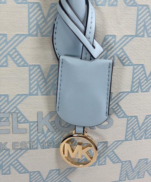 MICHAEL KORS（マイケルコース）MICHAEL KORS (マイケルコース) 2WAYバッグ スカイブルーの古着・服飾アイテム