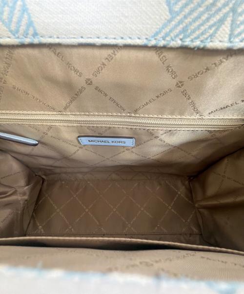 MICHAEL KORS（マイケルコース）MICHAEL KORS (マイケルコース) 2WAYバッグ スカイブルーの古着・服飾アイテム