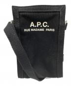 A.P.C.アーペーセー）の古着「ショルダーポーチ」｜ブラック