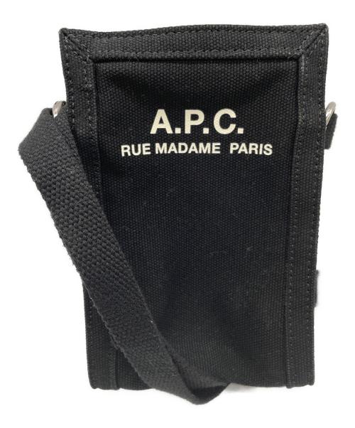 A.P.C.（アーペーセー）A.P.C. (アーペーセー) ショルダーポーチ ブラックの古着・服飾アイテム