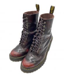 Dr.Martens（ドクターマーチン）の古着「10ホールブーツ」｜ブラウン