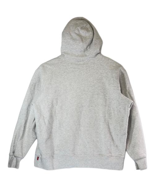 SUPREME（シュプリーム）Supreme (シュプリーム) USA Hooded Sweatshirt/ユー・エス・エー・フーデッド・スウェットシャツ ライトグレー サイズ:SIZE Lの古着・服飾アイテム