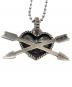 CODY SANDERSON (コディ・サンダーソン) Pendant Heart & Sheriff Star Double Arrow/ペンダント ハート アンド シェリフ スター ダブル アロー：40000円