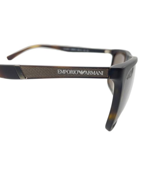 EMPORIO ARMANI（エンポリオ アルマーニ）EMPORIO ARMANI (エンポリオ アルマーニ) サングラス ブラウンの古着・服飾アイテム