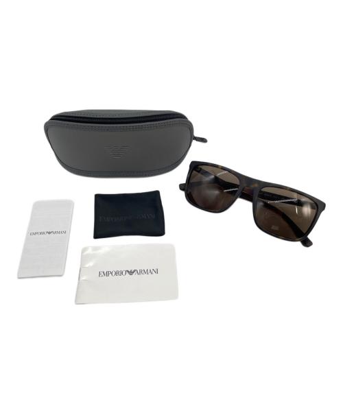 EMPORIO ARMANI（エンポリオ アルマーニ）EMPORIO ARMANI (エンポリオ アルマーニ) サングラス ブラウンの古着・服飾アイテム