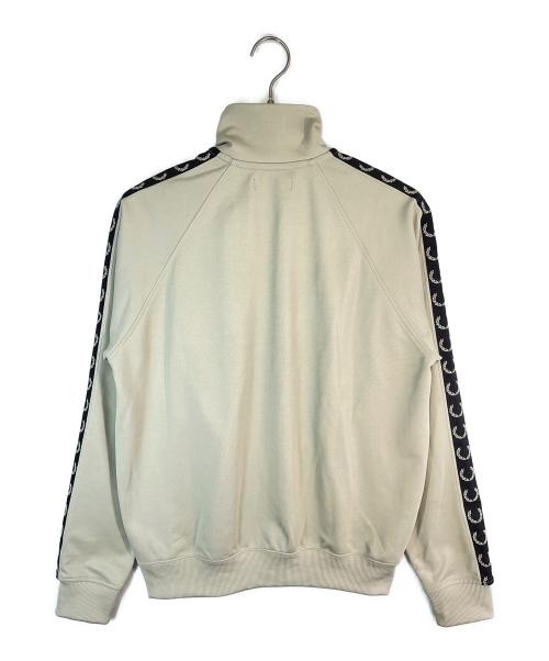 FRED PERRY（フレッドペリー）FRED PERRY (フレッドペリー) Contrast Tape Track Jacket/コントラスト・テープ・トラック・ジャケット グリーン サイズ:SIZE Mの古着・服飾アイテム