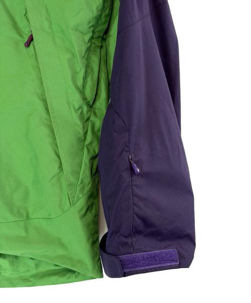 MARMOT（マーモット）Marmot (マーモット) マウンテンパーカー グリーン×パープル サイズ:SIZE Lの古着・服飾アイテム