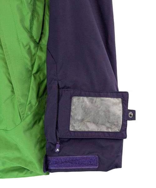 MARMOT（マーモット）Marmot (マーモット) マウンテンパーカー グリーン×パープル サイズ:SIZE Lの古着・服飾アイテム