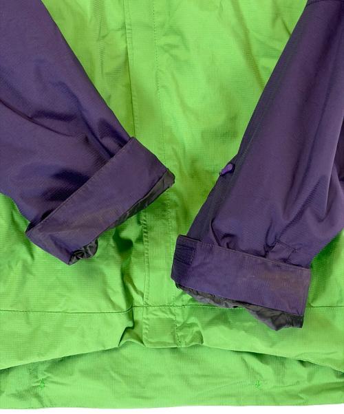 MARMOT（マーモット）Marmot (マーモット) マウンテンパーカー グリーン×パープル サイズ:SIZE Lの古着・服飾アイテム
