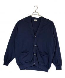 STEVEN ALAN（スティーブンアラン）の古着「薄手カーディガン」｜ネイビー