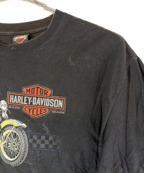 HARLEY-DAVIDSON（ハーレーダビッドソン）HARLEY-DAVIDSON (ハーレーダビッドソン) プリントTシャツ ブラック サイズ:不明の古着・服飾アイテム