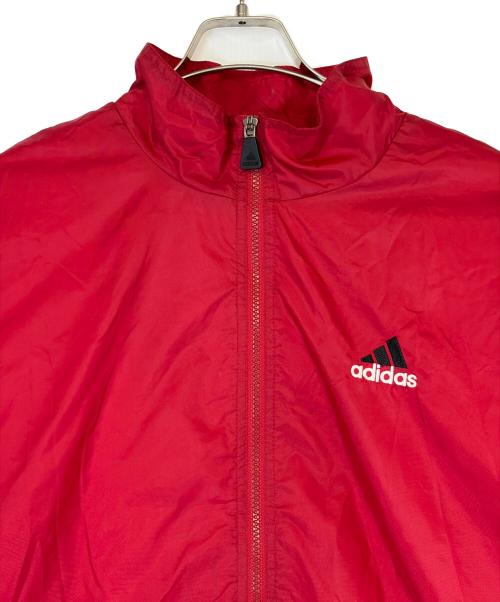 adidas（アディダス）adidas (アディダス) ナイロンジャケット レッド サイズ:SIZE XXLの古着・服飾アイテム