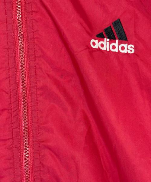 adidas（アディダス）adidas (アディダス) ナイロンジャケット レッド サイズ:SIZE XXLの古着・服飾アイテム