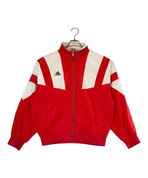 adidas EQUIPMENT（アディダス エキップメント）adidas equipment (アディダス エキップメント) トラックジャケット レッド×ホワイト サイズ:SIZE XLの古着・服飾アイテム