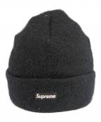 SUPREMEシュプリーム）の古着「ボックスロゴモヘアビーニー」｜ブラック