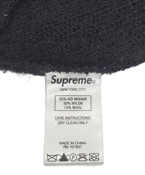 SUPREME（シュプリーム）Supreme (シュプリーム) ボックスロゴモヘアビーニー ブラックの古着・服飾アイテム