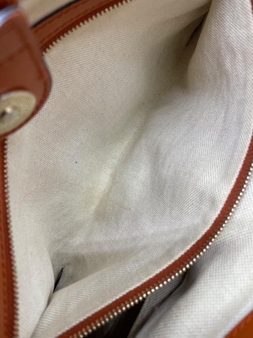 GUCCI（グッチ）GUCCI (グッチ) デニムトートバッグ ブラウン・インディゴの古着・服飾アイテム