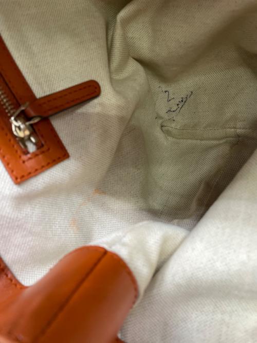 GUCCI（グッチ）GUCCI (グッチ) デニムトートバッグ ブラウン・インディゴの古着・服飾アイテム