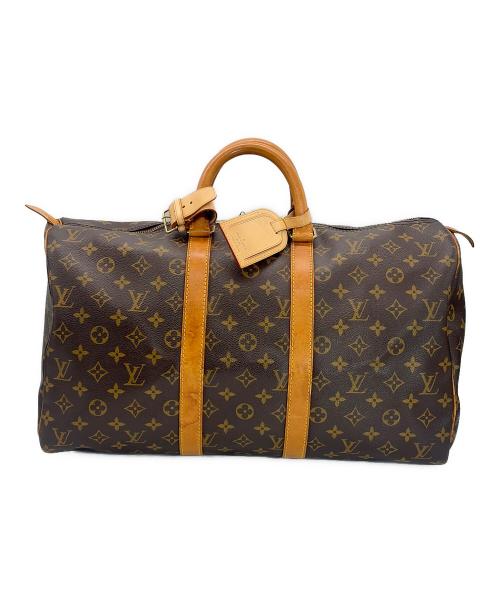 LOUIS VUITTON（ルイ ヴィトン）LOUIS VUITTON (ルイ ヴィトン) トラベルバッグ/キーポル45 ブラウンの古着・服飾アイテム