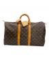 LOUIS VUITTON（ルイ ヴィトン）の古着「トラベルバッグ/キーポル45」｜ブラウン