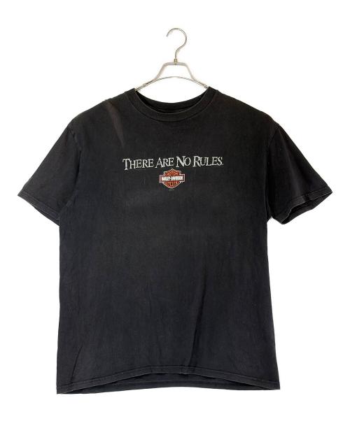 HARLEY-DAVIDSON（ハーレーダビッドソン）HARLEY-DAVIDSON (ハーレーダビッドソン) Tシャツ ブラック サイズ:不明の古着・服飾アイテム