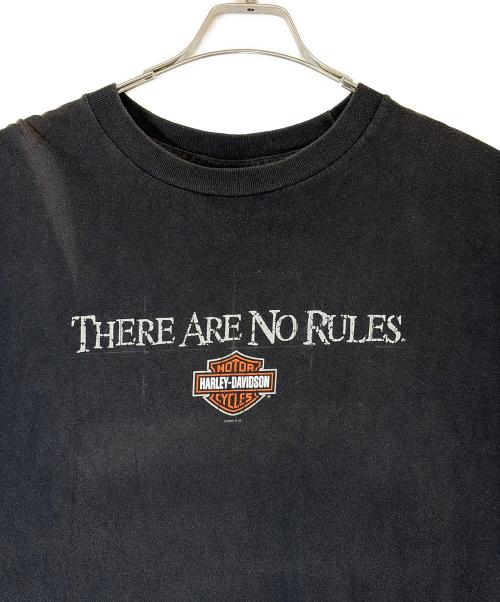 HARLEY-DAVIDSON（ハーレーダビッドソン）HARLEY-DAVIDSON (ハーレーダビッドソン) Tシャツ ブラック サイズ:不明の古着・服飾アイテム