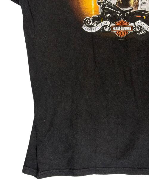 HARLEY-DAVIDSON（ハーレーダビッドソン）HARLEY-DAVIDSON (ハーレーダビッドソン) Tシャツ ブラック サイズ:不明の古着・服飾アイテム