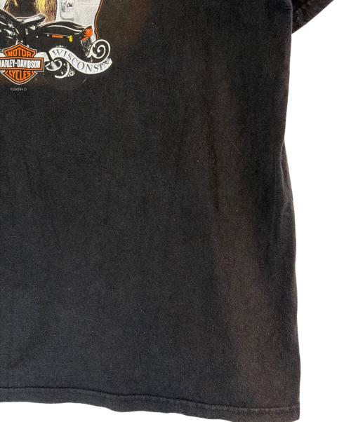 HARLEY-DAVIDSON（ハーレーダビッドソン）HARLEY-DAVIDSON (ハーレーダビッドソン) Tシャツ ブラック サイズ:不明の古着・服飾アイテム
