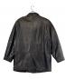 WARMCOMPANY (ウォームカンパニー) レザージャケット ブラック サイズ:SIZE 52（XL)：5000円