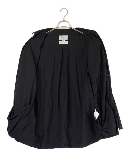 YAECA（ヤエカ）YAECA (ヤエカ) 長袖シャツ/COMFORT SHIRT WIDE SQUARE/コンフォート シャツ ワイド スクエア ブラック サイズ:SIZE Lの古着・服飾アイテム
