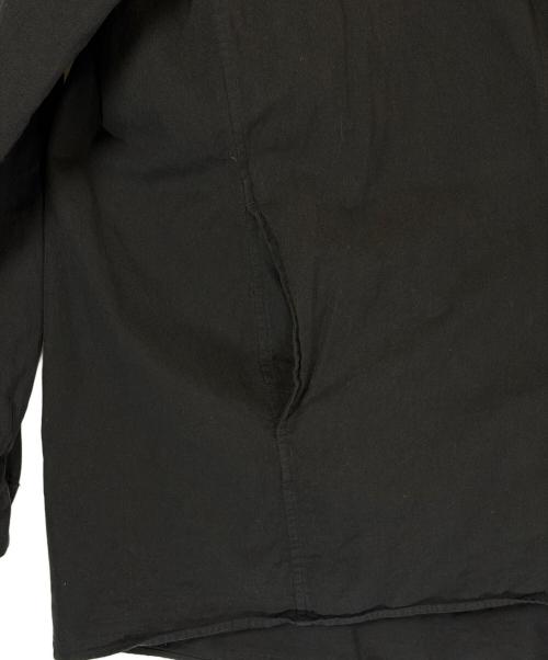 YAECA（ヤエカ）YAECA (ヤエカ) 長袖シャツ/COMFORT SHIRT WIDE SQUARE/コンフォート シャツ ワイド スクエア ブラック サイズ:SIZE Lの古着・服飾アイテム