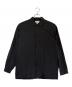 YAECA（ヤエカ）の古着「長袖シャツ/COMFORT SHIRT WIDE SQUARE/コンフォート シャツ ワイド スクエア」｜ブラック