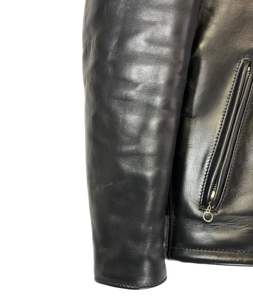 Schott（ショット）Schott (ショット) シングルライダースジャケット ブラック サイズ:SIZE 38（M）の古着・服飾アイテム