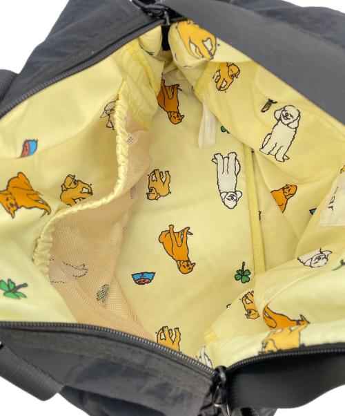 ear PAPILLONNER（イアパピヨネ）ear PAPILLONNER (イアパピヨネ) KEN NAKAYAMA ボストンバッグ ブラックの古着・服飾アイテム