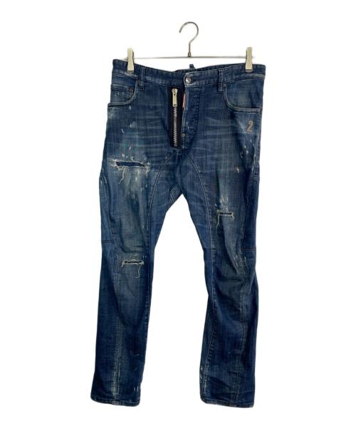DSQUARED2（ディースクエアード）DSQUARED2 (ディースクエアード) TIDY BIKER JEAN インディゴ サイズ:SIZE 46（M）の古着・服飾アイテム