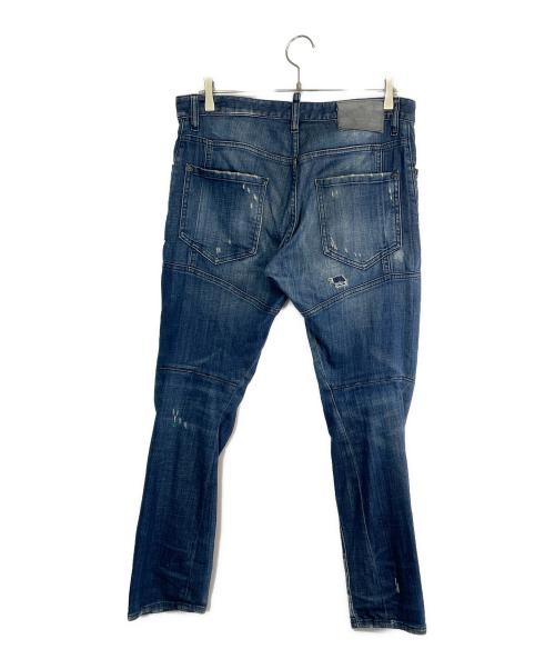 DSQUARED2（ディースクエアード）DSQUARED2 (ディースクエアード) TIDY BIKER JEAN インディゴ サイズ:SIZE 46（M）の古着・服飾アイテム