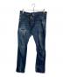 DSQUARED2（ディースクエアード）の古着「TIDY BIKER JEAN」｜インディゴ