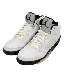 NIKE（ナイキ）の古着「Air Jordan 5 Retro/エアー・ジョーダン・ファイブ・レトロ」｜ホワイト