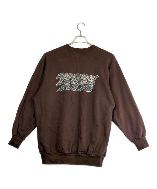 everyone（エブリワン）everyone (エブリワン) スウェット ブラウン サイズ:SIZE Mの古着・服飾アイテム