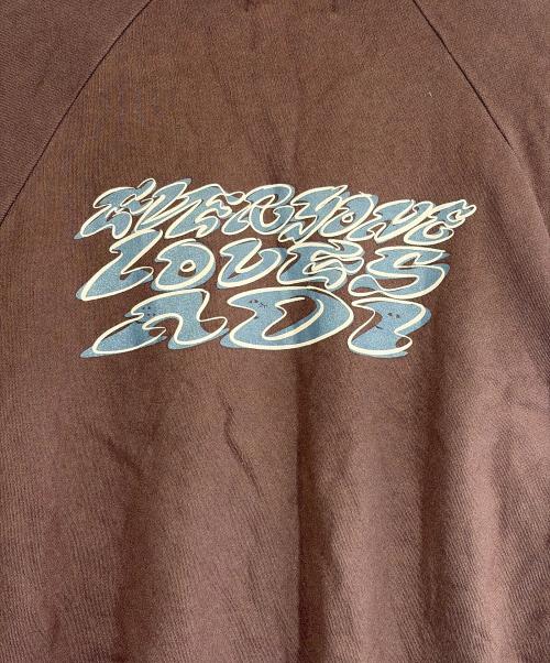 everyone（エブリワン）everyone (エブリワン) スウェット ブラウン サイズ:SIZE Mの古着・服飾アイテム