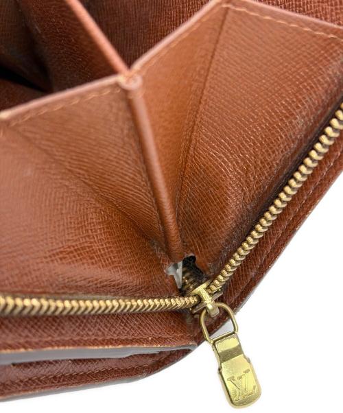 LOUIS VUITTON（ルイ ヴィトン）LOUIS VUITTON (ルイ ヴィトン) 2つ折り財布/コンパクトジップ ブラウンの古着・服飾アイテム
